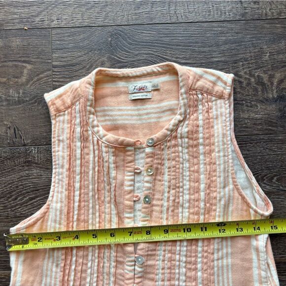 Faherty XXS 100% Organic Cotton Isha Beach Dress - Picture 4 of 7